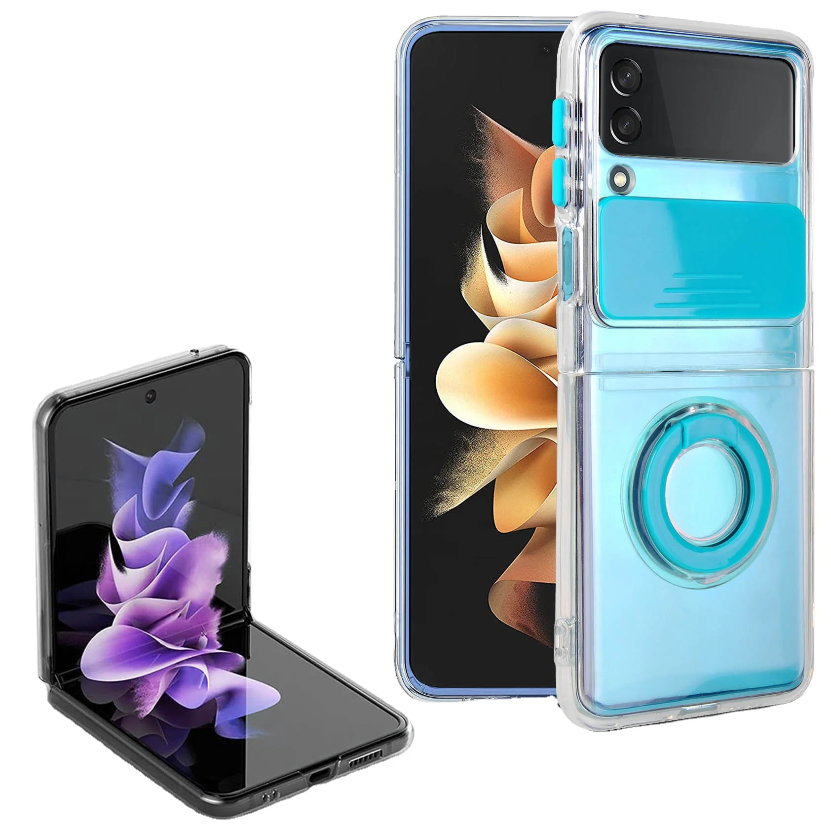 Colorful ring stand phone case stents phone case for samsung z flip 3 case, 10 colors
Colorful ring stand phone case stents phone case for samsung z flip 3 case, 10 colors