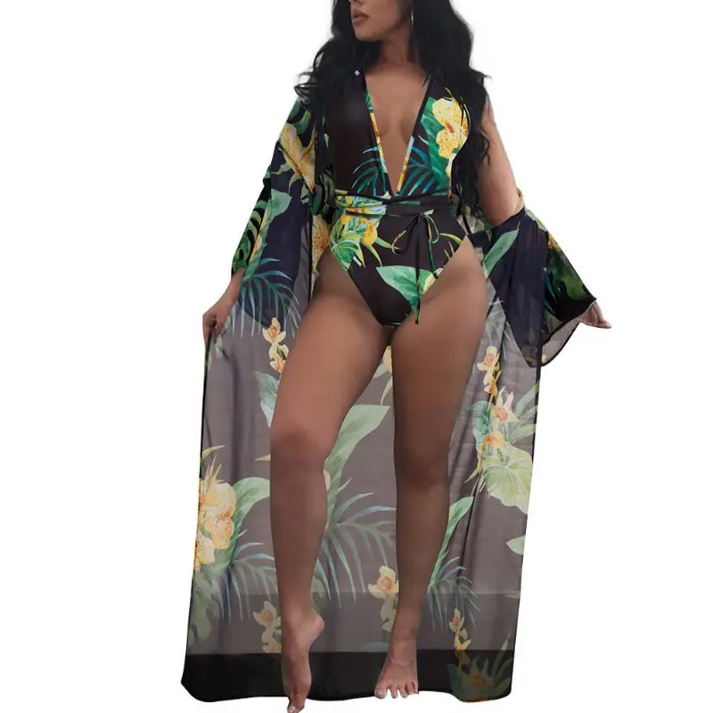 New Design Chiffon Long Thin Cape Pattern Beach Cover Up Cardigan Thin Swimwear, As pictures 
New Design Chiffon Long Thin Cape Pattern Beach Cover Up Cardigan Thin Swimwear, As pictures