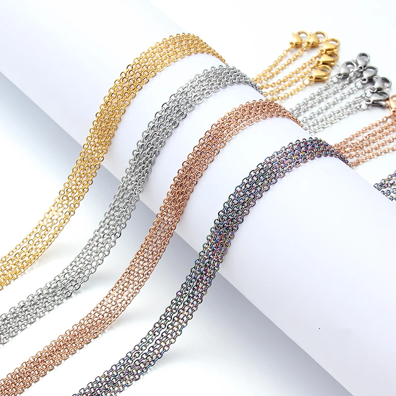 Classic Stainless Steel Link Chain necklace Jewelry handmade Necklace for Men Women jewelry
Classic Stainless Steel Link Chain necklace Jewelry handmade Necklace for Men Women jewelry