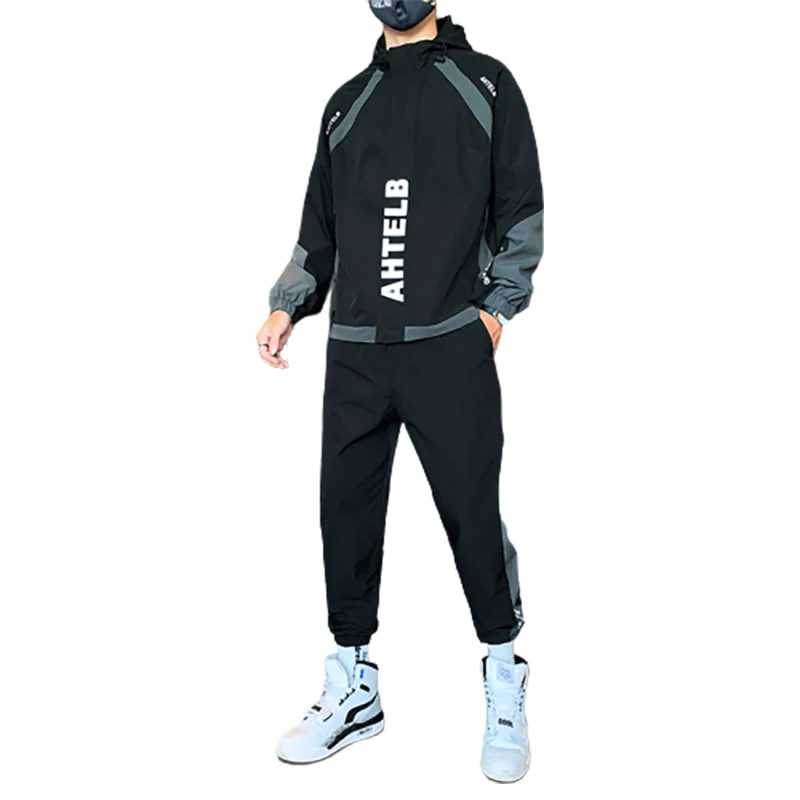 Streetwear mens tracksuit Sets autumn and winter velour tracksuit Sweatshirt Casual Sport Suit Jacket+Pants custom tracksuits
Streetwear mens tracksuit Sets autumn and winter velour tracksuit Sweatshirt Casual Sport Suit Jacket+Pants custom tracksuits