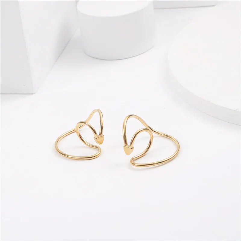JOOLIM Jewelry High End Stylish Curved Cuff Earring Trendy Stainless Steel Jewelry Wholesale
JOOLIM Jewelry High End Stylish Curved Cuff Earring Trendy Stainless Steel Jewelry Wholesale