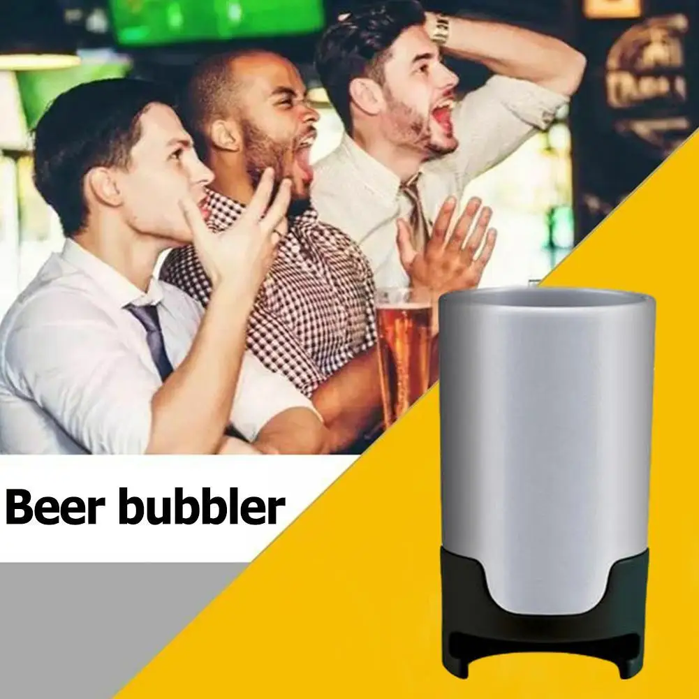 Beer Foam Maker Portable Beer Foamer Bubble Booster Beer Foamer Maker Draft Barware Foaming Bubbler Machine