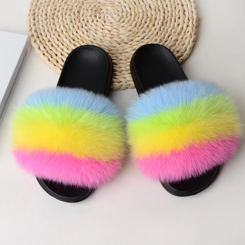 Women's Mink Fur Fluffy House Slippers Sheep Fur Slides, Household Furry Fox Slippers Women Fur Slippers, Customized color
Women's Mink Fur Fluffy House Slippers Sheep Fur Slides, Household Furry Fox Slippers Women Fur Slippers, Customized color