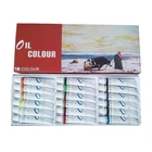 18 colors art supplies 12ml artist oil based paint set
