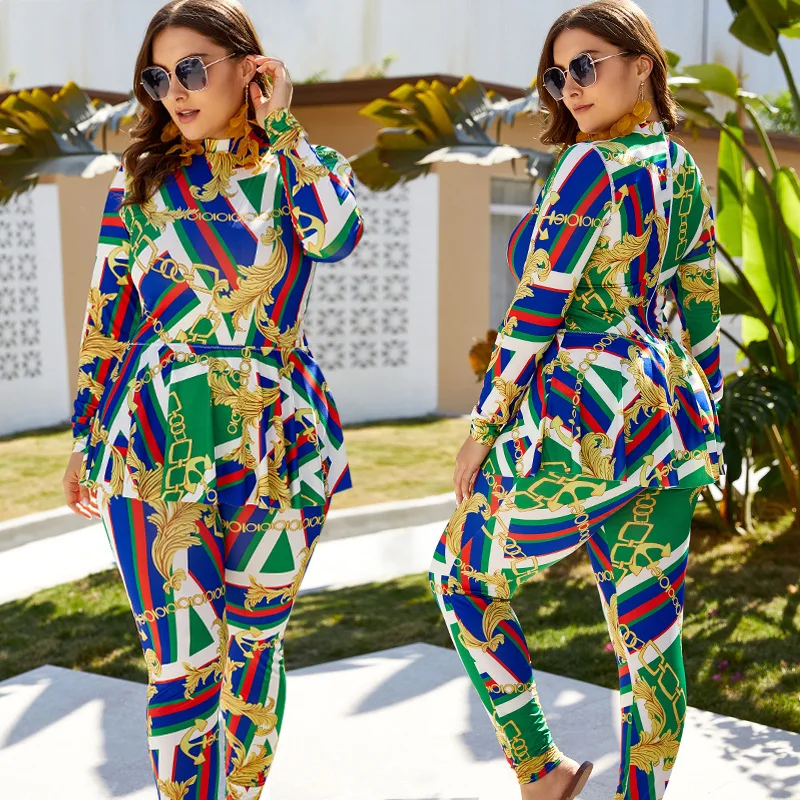 rYY38-4 Summer sexy long sleeve printed plus size two piece swimwear & beachwear maillot de bain femme
rYY38-4 Summer sexy long sleeve printed plus size two piece swimwear & beachwear maillot de bain femme