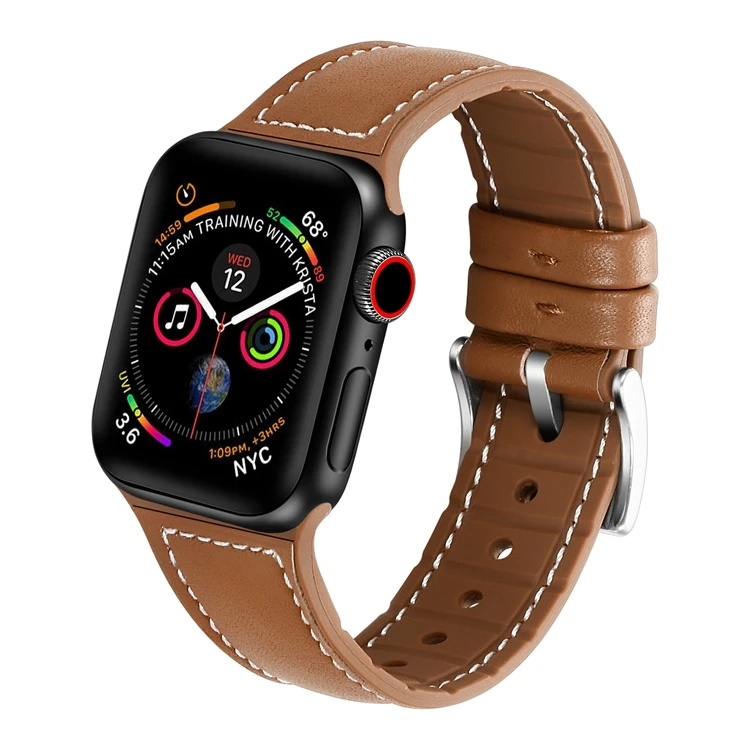 Hot Sale Quality Comfortable High End Gentleman Elastic Shockproof Strap For Apple Watch, Silver brown green black
Hot Sale Quality Comfortable High End Gentleman Elastic Shockproof Strap For Apple Watch, Silver brown green black