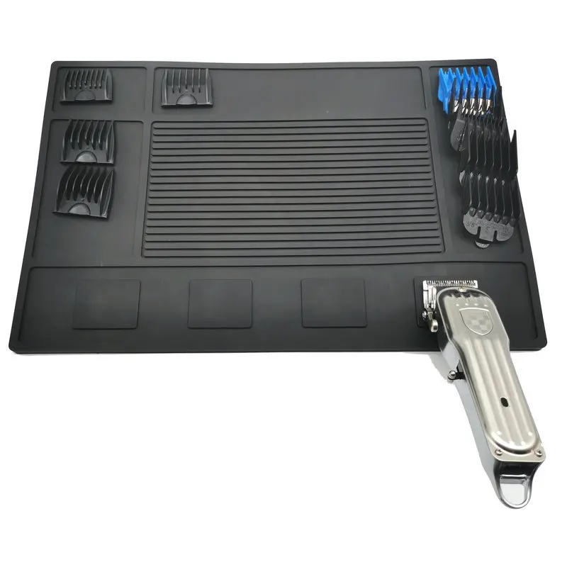 Magnetic barber mat with magnet High-quality Magnetic barber Pad Hair Cutting Barber Mat, Customized
Magnetic barber mat with magnet High-quality Magnetic barber Pad Hair Cutting Barber Mat, Customized