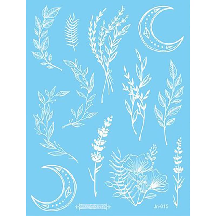 Factory Direct Sales Of New Products Waterproof Sexy White Flowers Small Tattoo Stickers
Factory Direct Sales Of New Products Waterproof Sexy White Flowers Small Tattoo Stickers