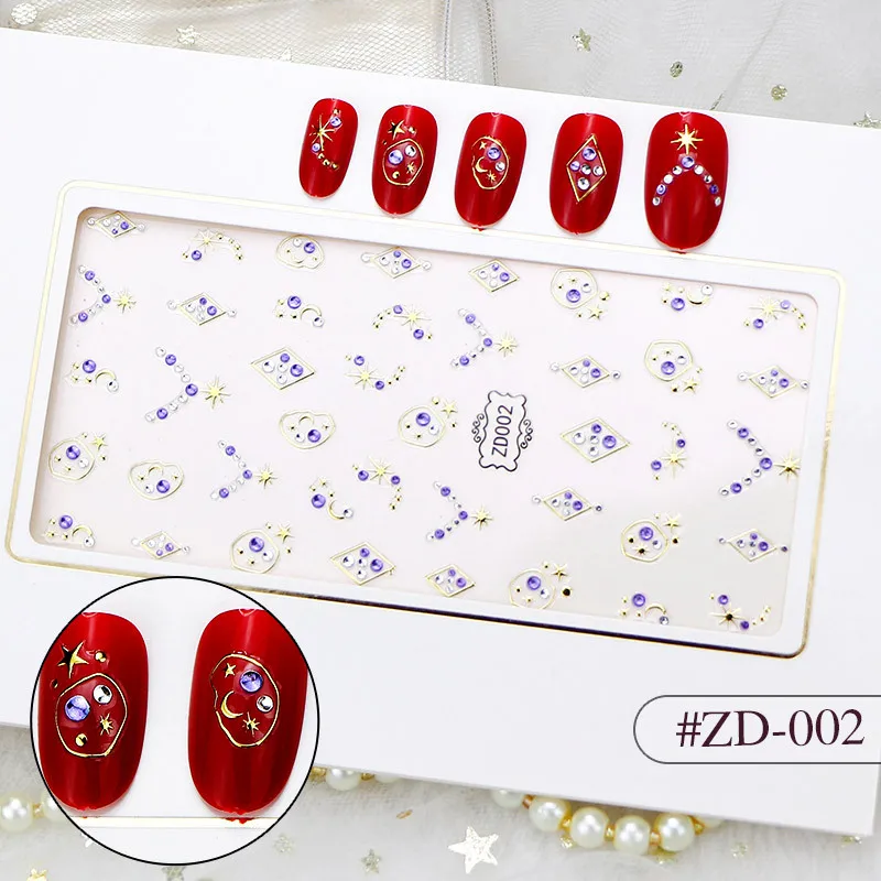 60*120mm Nail Art Diamond Ornaments Japanese and Korean Nail Appliques 3D Bronzing Nail Art Accessories
60*120mm Nail Art Diamond Ornaments Japanese and Korean Nail Appliques 3D Bronzing Nail Art Accessories