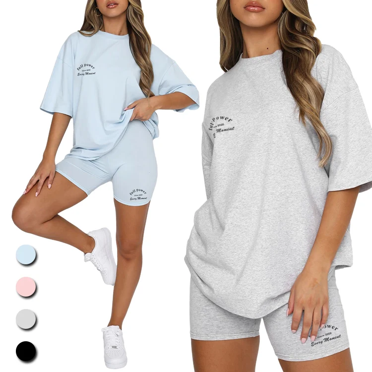 Wholesale Running Wear Fashion Two Piece Set oversized top Sport Custom Womens Tracksuits
Wholesale Running Wear Fashion Two Piece Set oversized top Sport Custom Womens Tracksuits