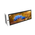 Taxi top advertising P2 P0.4 display outdoor digital signage HD lcd monitor double side totem network wifi 3G/4G