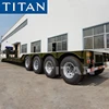 /product-detail/titan-front-loading-low-loader-150-ton-hydraulic-multi-axles-low-bed-military-lowboy-trailer-dolly-gosse-neck-lowbed-trailers-62250201931.html