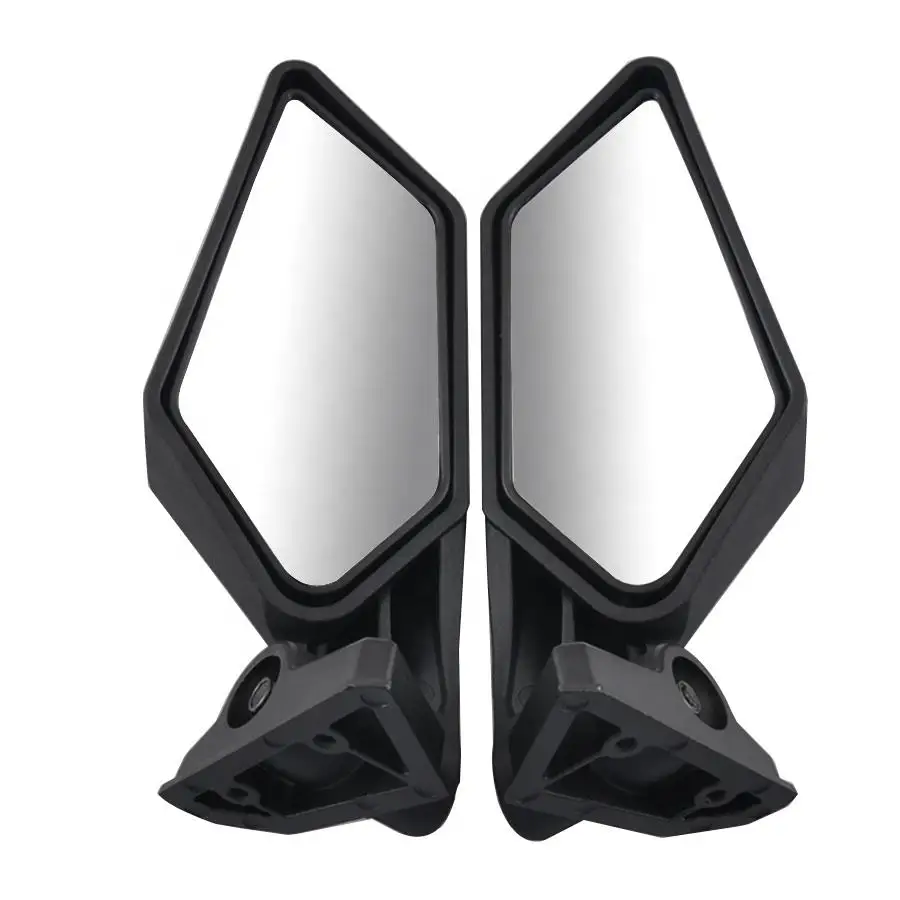 Motorcycle UTV Rearview Mirror Fits For Bombardier Can Am Maverick X3 2017 2018 Rear View Convex Side Mirror Dual-Adjustment