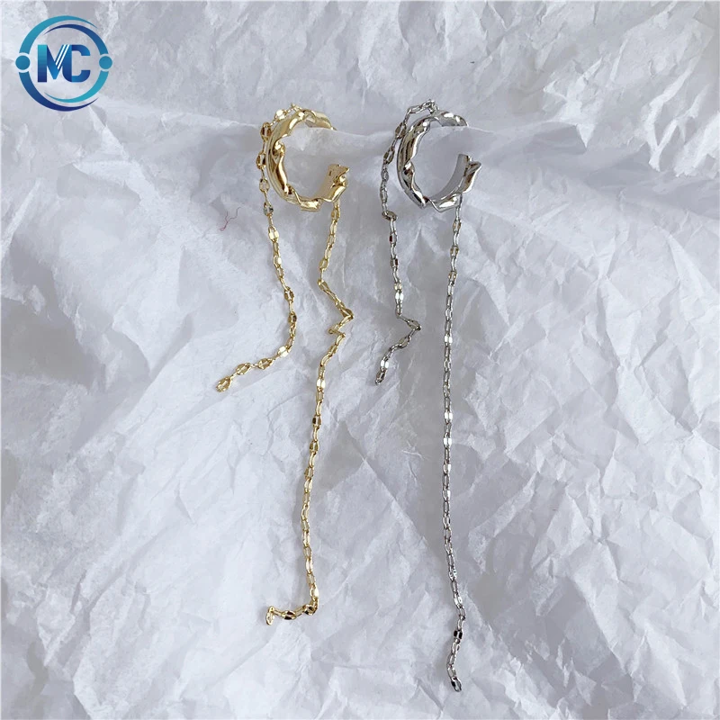 Minimalist Vintage Long Tassel Asymmetric No Pierced Clip Earring Simple Irregular Hip-Hop Women Fashion Party Jewelry
Minimalist Vintage Long Tassel Asymmetric No Pierced Clip Earring Simple Irregular Hip-Hop Women Fashion Party Jewelry