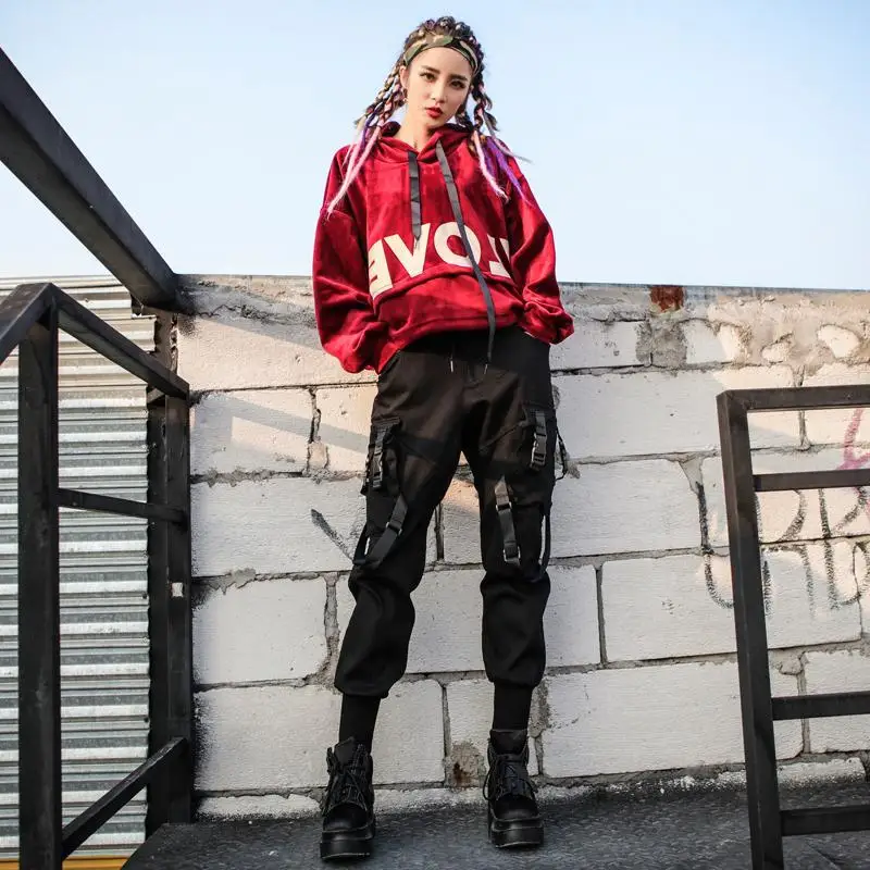 2021 Cargo Pants Women Punk Plus Size Pants Joggers Hip Hop Pants Korean Style Oversize Black Trousers Women Harajuku Streetwear
2021 Cargo Pants Women Punk Plus Size Pants Joggers Hip Hop Pants Korean Style Oversize Black Trousers Women Harajuku Streetwear