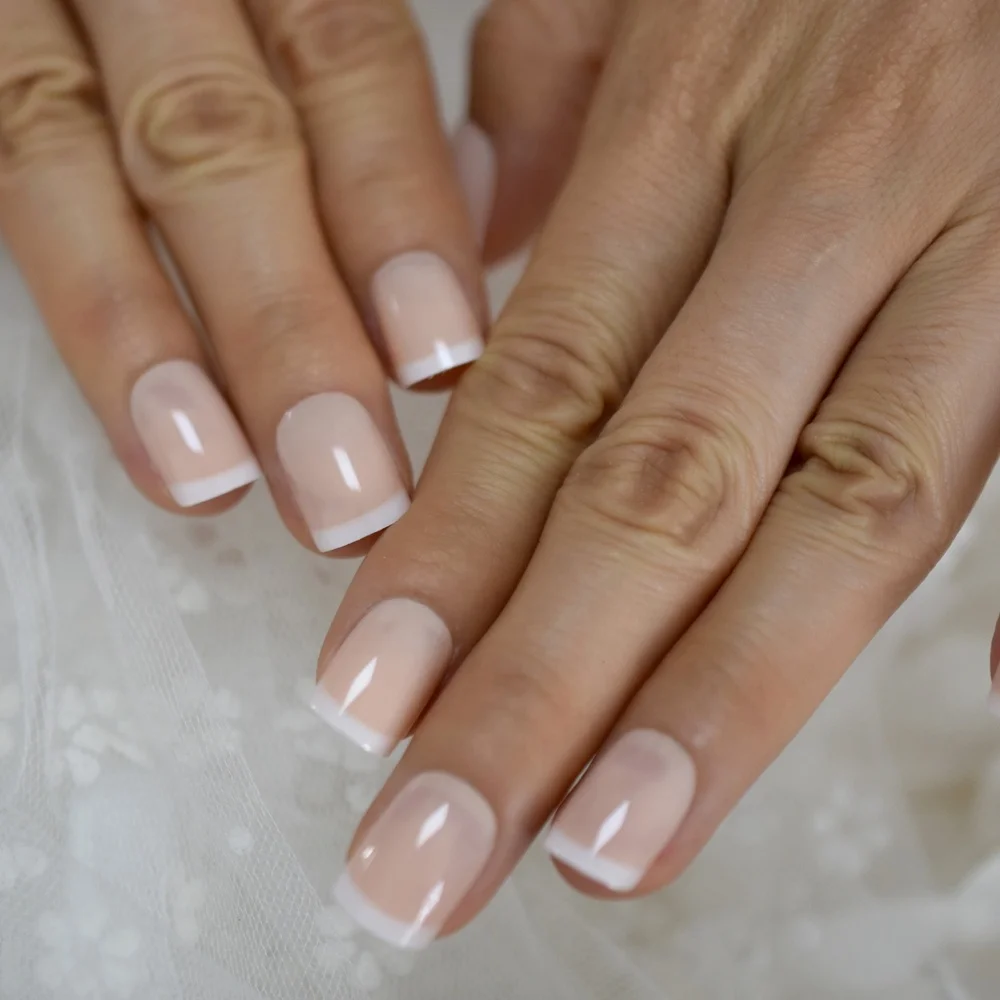 Natural Artificial False Nail Square Nude Daily French Office Nail Art Tips Short Full Cover Solid Nails Tip24
Natural Artificial False Nail Square Nude Daily French Office Nail Art Tips Short Full Cover Solid Nails Tip24