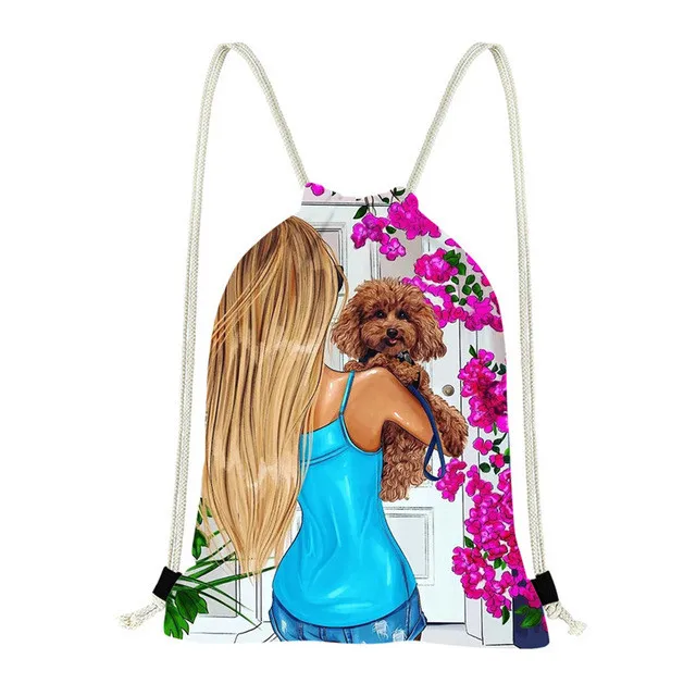 Super Queen Mom Princess Girls Print Drawstring Bags Polyester Women Shopping Bag High Quality Travel Storage Bags
Super Queen Mom Princess Girls Print Drawstring Bags Polyester Women Shopping Bag High Quality Travel Storage Bags