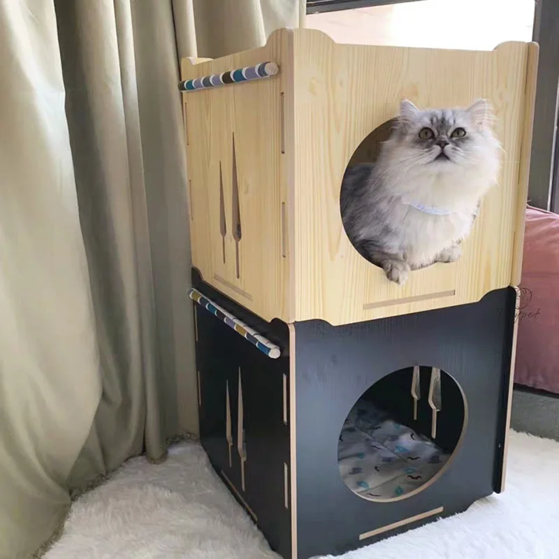 PickPet indoor outdoor dog kennel with removable floor pet dog wooden house, As the picture
PickPet indoor outdoor dog kennel with removable floor pet dog wooden house, As the picture