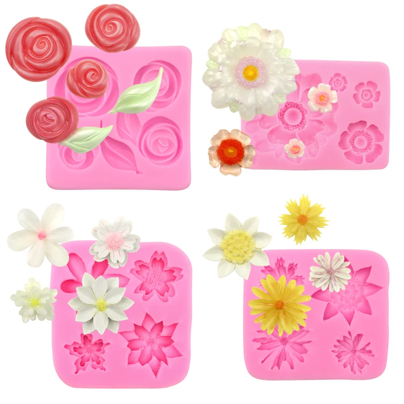 377-380 set factory stock 4 different kind flower shape silicone lace mold, fondant mold silicon resin mold, Dark red
377-380 set factory stock 4 different kind flower shape silicone lace mold, fondant mold silicon resin mold, Dark red