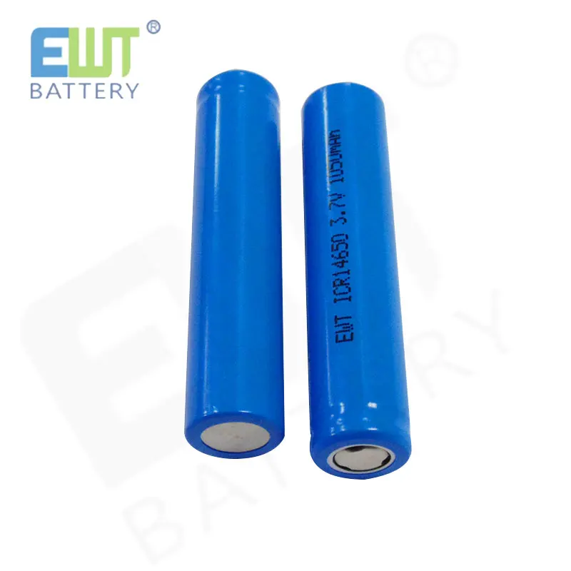 Ewt Brand Cells Lithium Battery 1050mah 14650 3 7v Rechargeable Battery