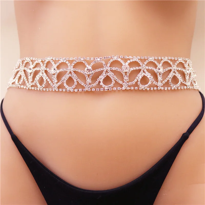 Shiny Flower Rhinestone chain belt jewelry Women Beach Sexy navel waist chain belt body chain women pants accessories jewelry
Shiny Flower Rhinestone chain belt jewelry Women Beach Sexy navel waist chain belt body chain women pants accessories jewelry