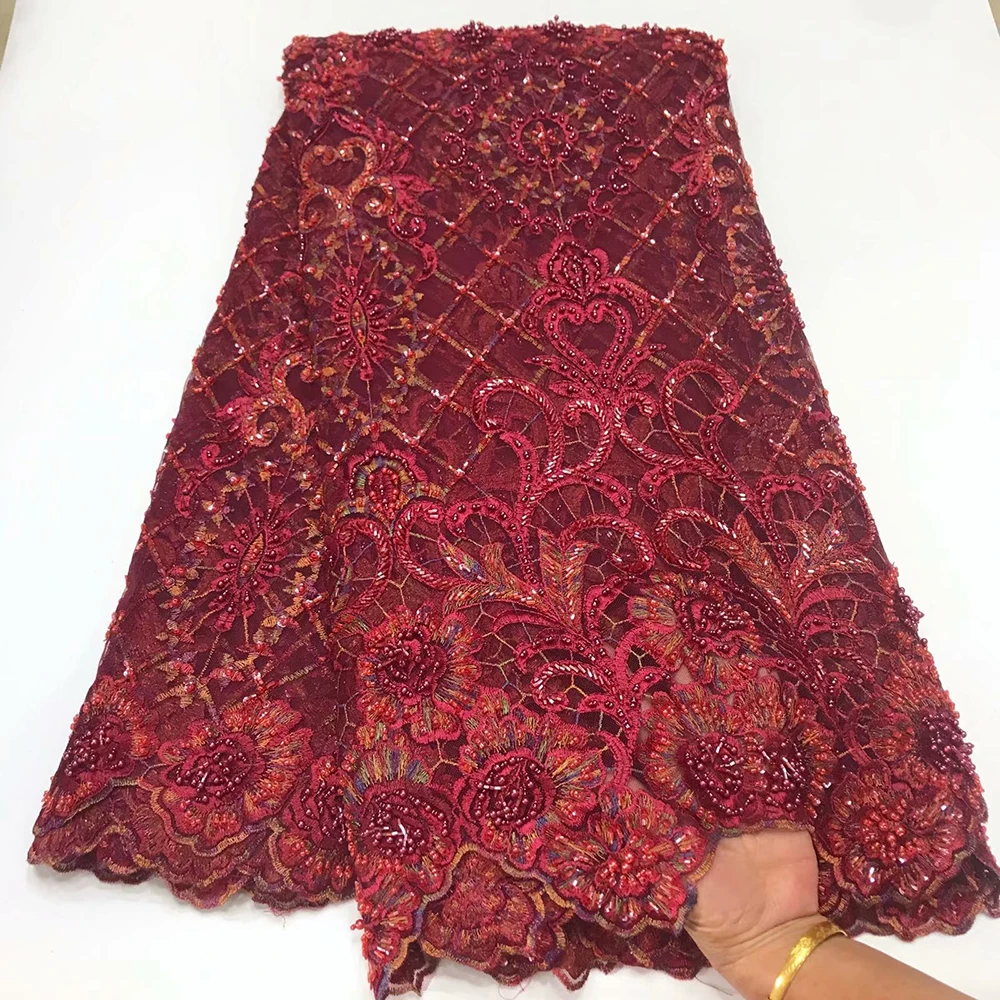 Luxury Bridal dress French lace fabric with stones High Quality Embroidery net lace Beautiful African lace fabric
Luxury Bridal dress French lace fabric with stones High Quality Embroidery net lace Beautiful African lace fabric