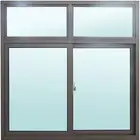 soundproof aluminum frame single glazed sliding window