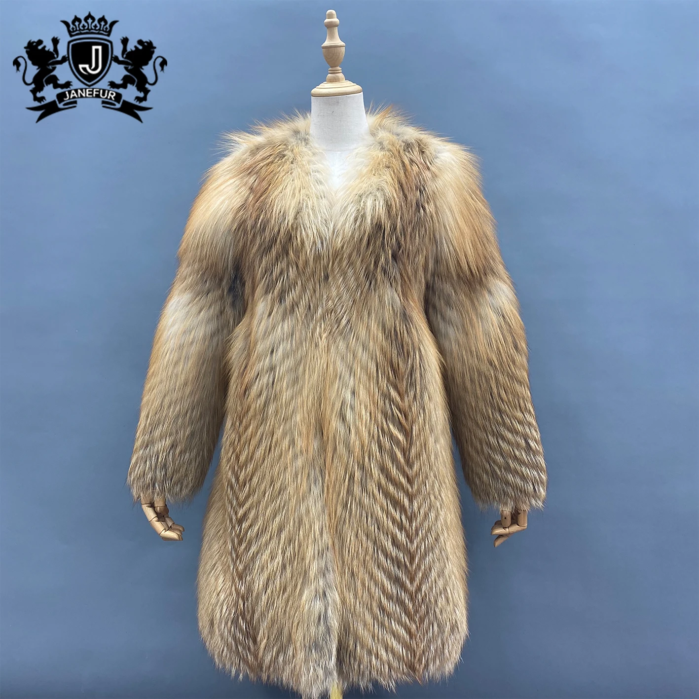 Janefur Plus Size Fur Coat Long Style Fur Strip Sewed Together Real Fox Plus Size Fur Coat, 7 colors in stock, customized color
Janefur Plus Size Fur Coat Long Style Fur Strip Sewed Together Real Fox Plus Size Fur Coat, 7 colors in stock, customized color