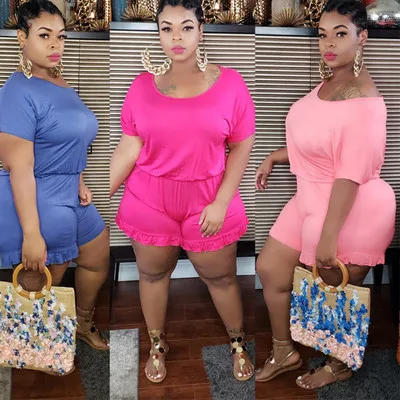 Big yards dress Plus size women's clothing pure color code over size casual jumpsuits, Customized color
Big yards dress Plus size women's clothing pure color code over size casual jumpsuits, Customized color