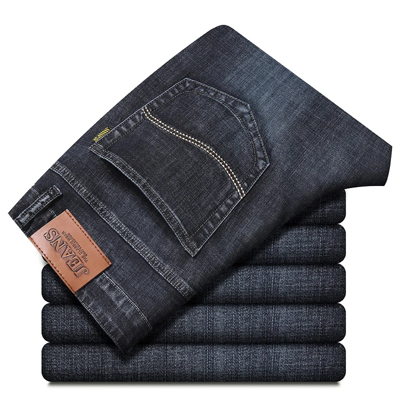 Can be customized cheap stretch thin loose loose wild trend casual large size men's jeans
Can be customized cheap stretch thin loose loose wild trend casual large size men's jeans