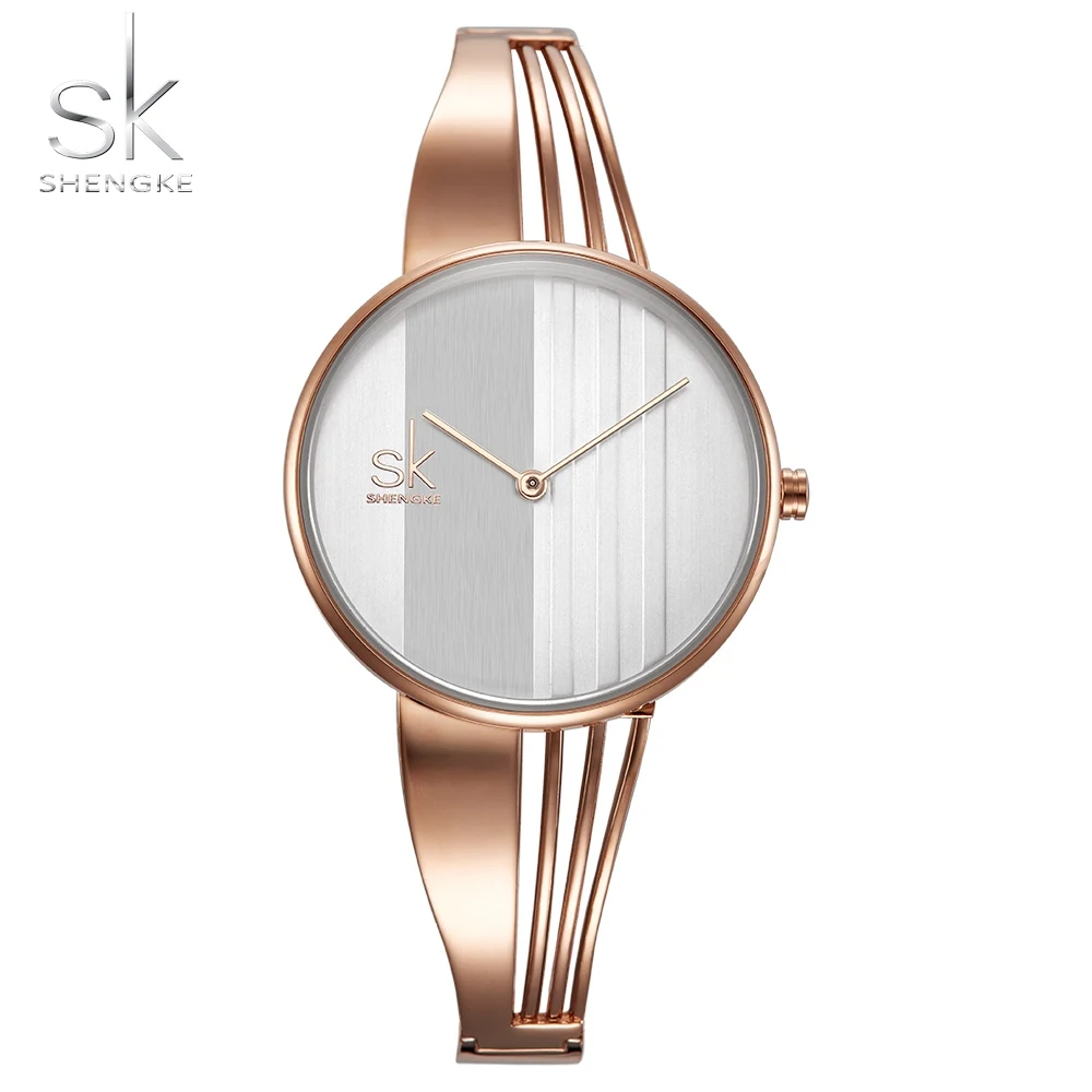 Shengke Fashion Gold-plated Women Watches Charm Top Luxury Ladies Quartz Wristwatch Bracelet Set Series Elegent Relogio Feminino 
Shengke Fashion Gold-plated Women Watches Charm Top Luxury Ladies Quartz Wristwatch Bracelet Set Series Elegent Relogio Feminino