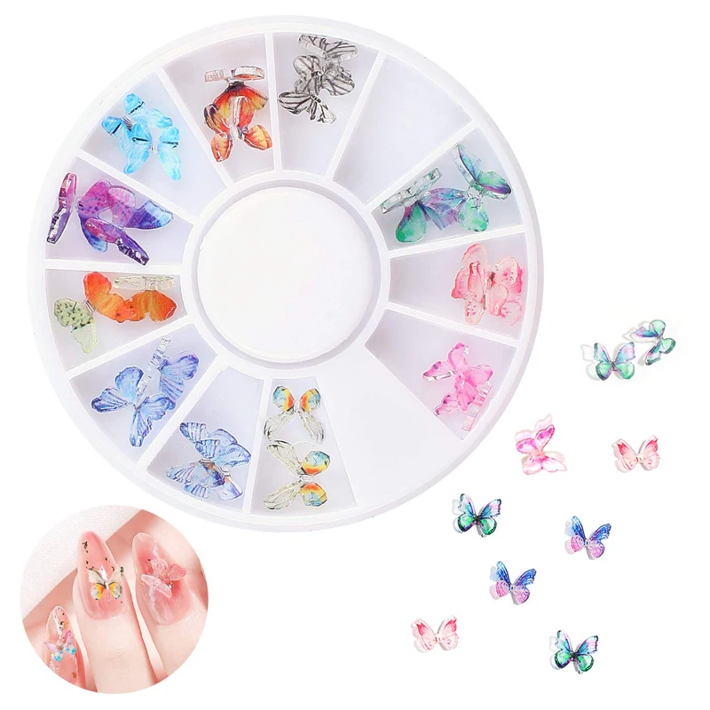 Ready To Ship Amazon Hot Selling 3D Acrylic Butterfly Nail Art Decoration Accessories Nail Butterfly Flakes Ornament Sequins, 12 colors
Ready To Ship Amazon Hot Selling 3D Acrylic Butterfly Nail Art Decoration Accessories Nail Butterfly Flakes Ornament Sequins, 12 colors