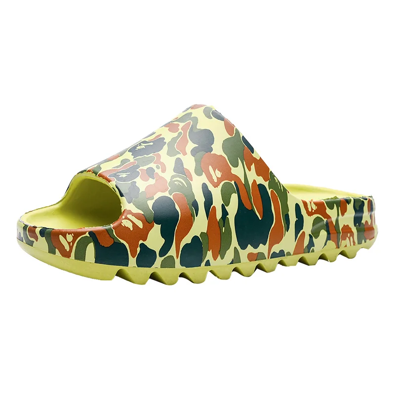 New fashion Camouflage print slipper slide footwear brand plastic shower bathroom rubber rubber yeezy slipper
New fashion Camouflage print slipper slide footwear brand plastic shower bathroom rubber rubber yeezy slipper