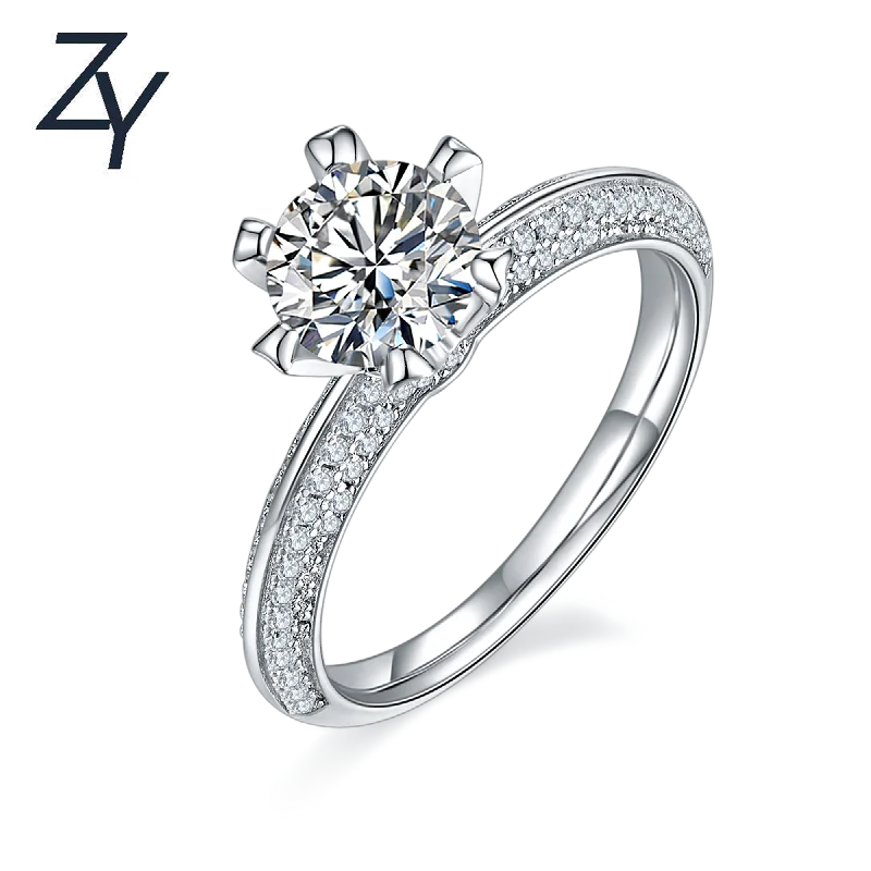 6.5 mm Moissanite New Arrival High Quality In Stock 925 Sterling Silver Jewelry 18K Gold Plated Ring for Women Engagement Rings
6.5 mm Moissanite New Arrival High Quality In Stock 925 Sterling Silver Jewelry 18K Gold Plated Ring for Women Engagement Rings