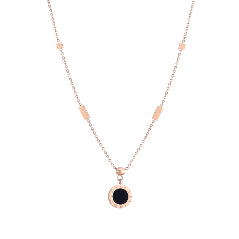 Titanium steel necklace female English number butterfly necklace simple new sweater chain, 36 colors
Titanium steel necklace female English number butterfly necklace simple new sweater chain, 36 colors