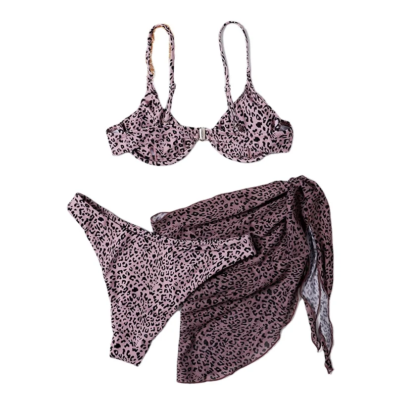 2021 Custom Leopard Sexy Bikini Split Lady Bikini Underwear Three Pieces Thong Bikini Set Women Swimwear
2021 Custom Leopard Sexy Bikini Split Lady Bikini Underwear Three Pieces Thong Bikini Set Women Swimwear