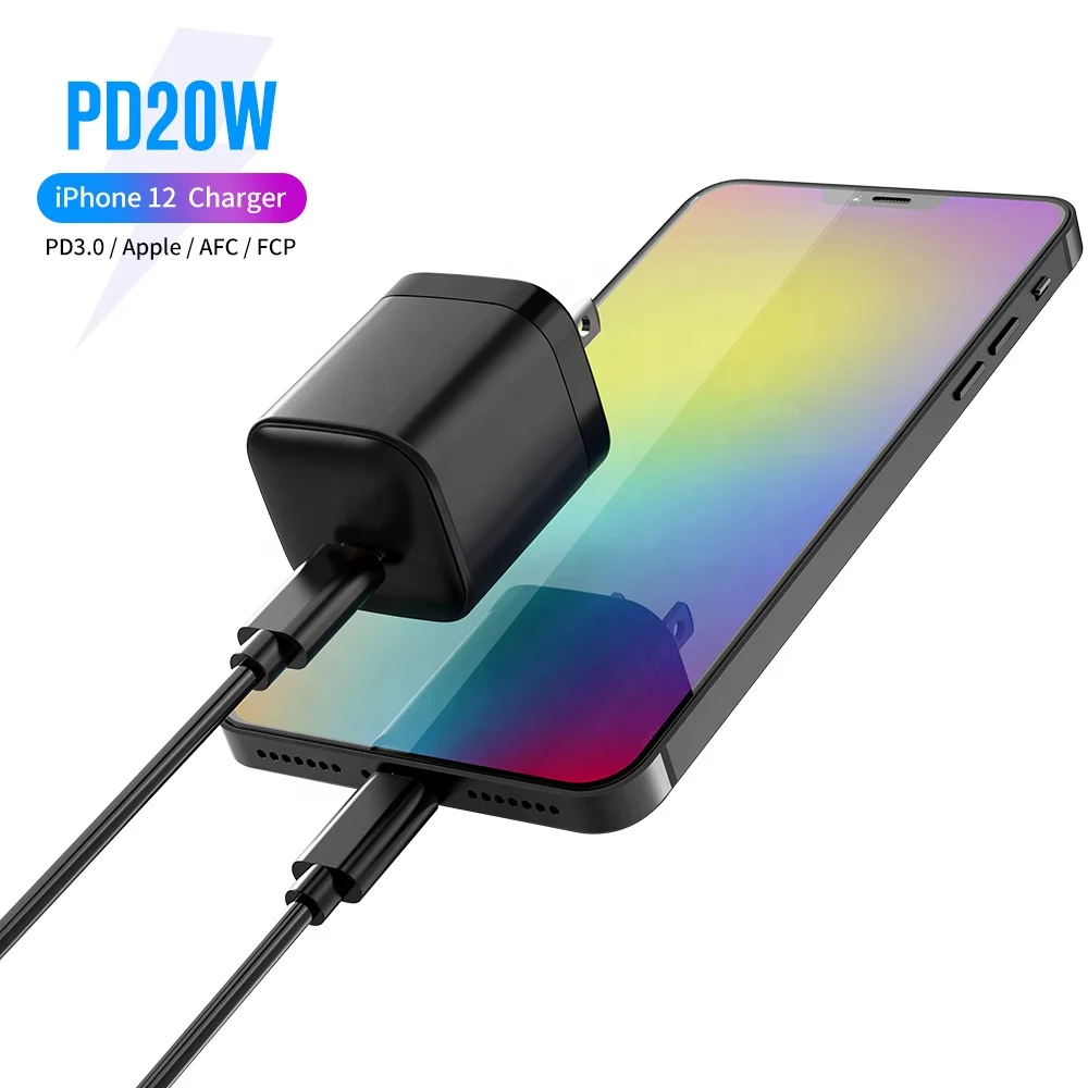 2020 New Innovative PD 20W Mini Wall Charger Super Fast Charge 20W USB C Charger For iPhone 12 PD for Samsung
2020 New Innovative PD 20W Mini Wall Charger Super Fast Charge 20W USB C Charger For iPhone 12 PD for Samsung