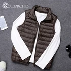 High Visibility Colorful Sleeveless Customized Warm Mens Vest Winter