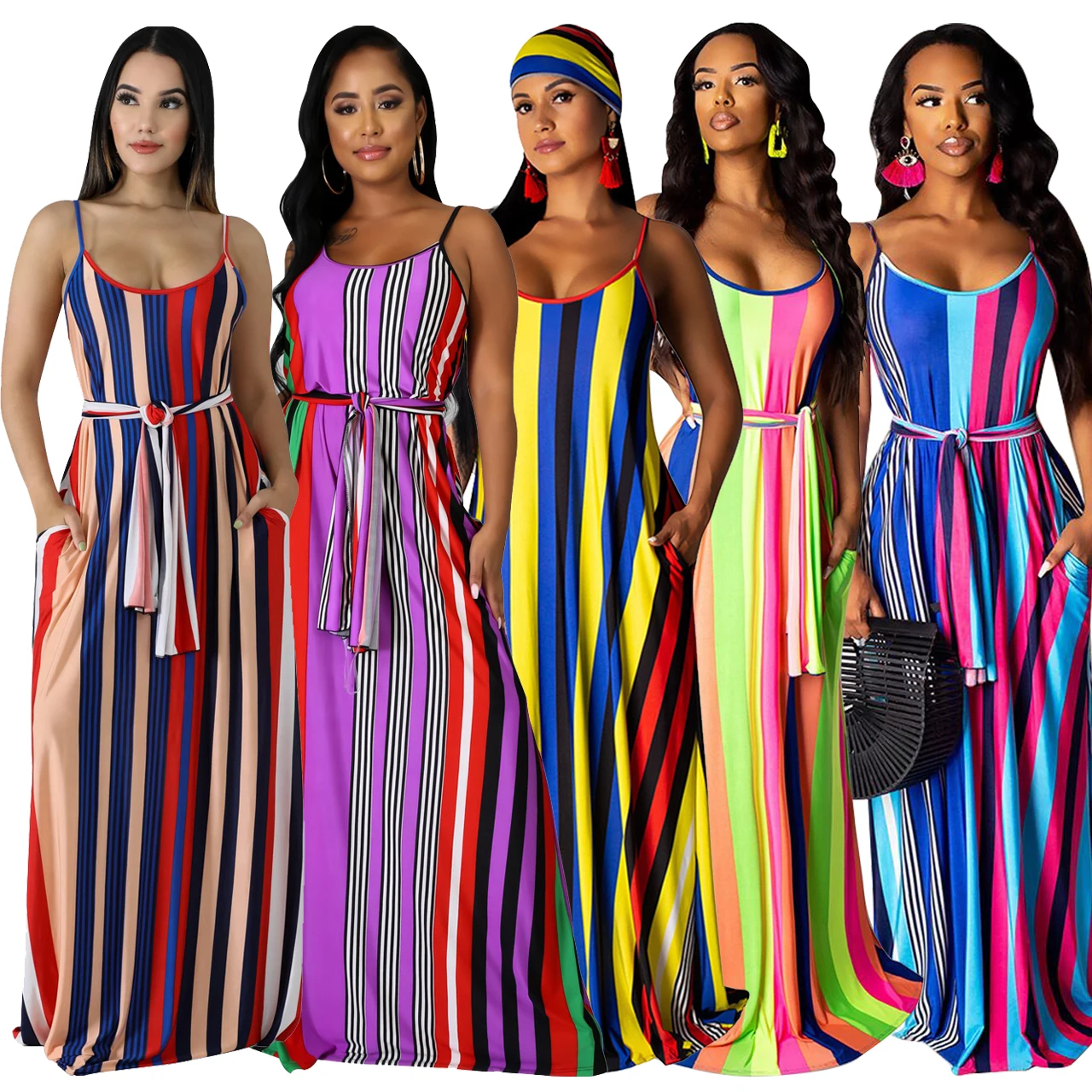 Women clothes Strapless Back Sexy Printed Striped Loose Long Casual Ladies Dress 202004101042
Women clothes Strapless Back Sexy Printed Striped Loose Long Casual Ladies Dress 202004101042