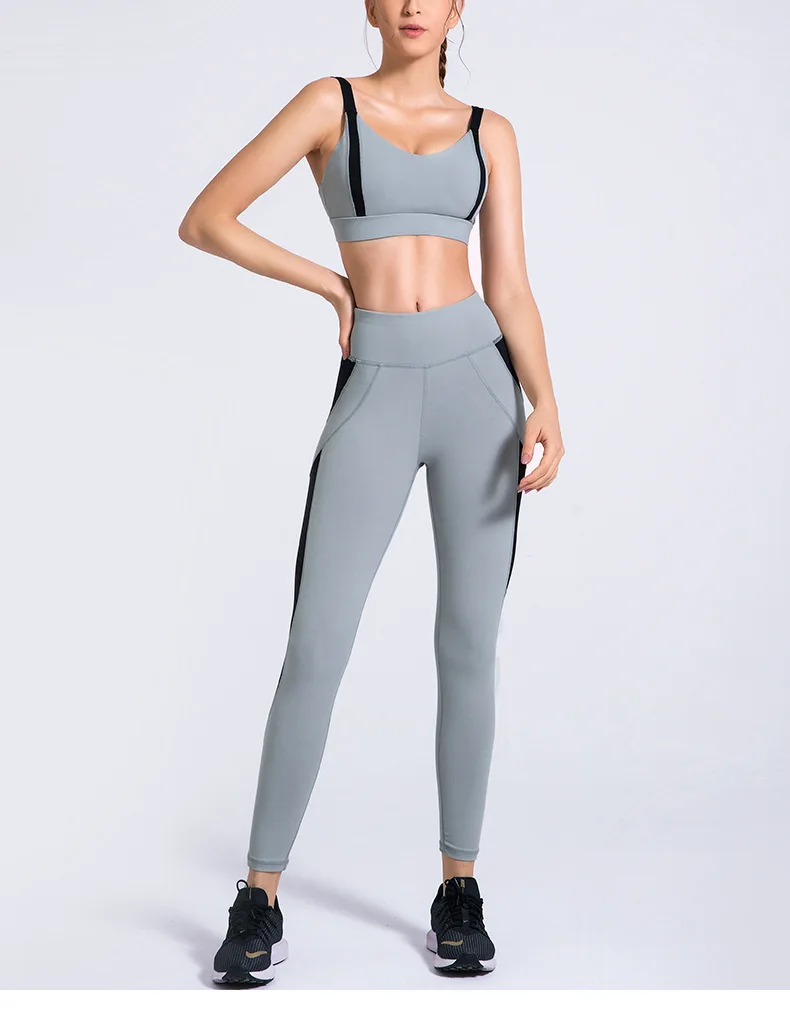 Women Two Piece Yoga Workout Fitness Set Sets Clothing Yoga Active Wear Sports Bra Tights, Customized color
Women Two Piece Yoga Workout Fitness Set Sets Clothing Yoga Active Wear Sports Bra Tights, Customized color