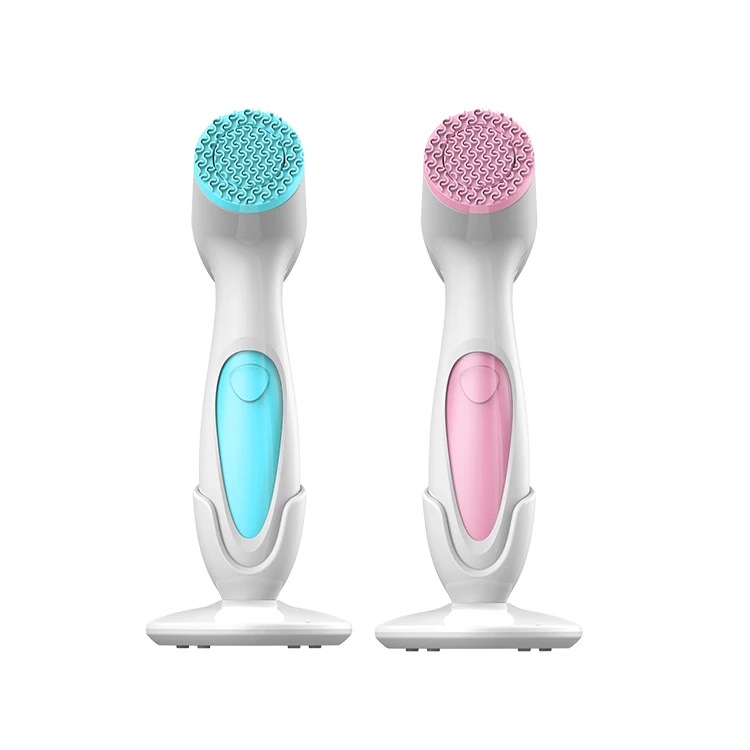 2 in 1 Electric face cleansing brush face massager best selling facial cleansing brush with silicone head, Pink/blue/black
2 in 1 Electric face cleansing brush face massager best selling facial cleansing brush with silicone head, Pink/blue/black