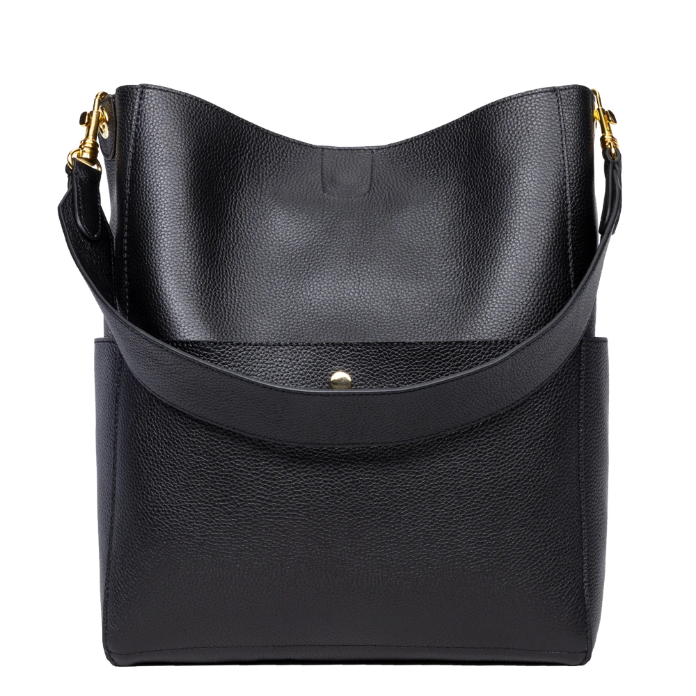 Wholesale online Shopping 100 Real Soft Cow Leather Women Ladies Bucket Bag with Custom Logo, Black color
Wholesale online Shopping 100 Real Soft Cow Leather Women Ladies Bucket Bag with Custom Logo, Black color