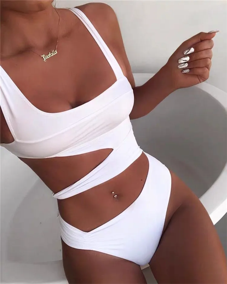 Solid color hollow out waist swimwear fashion show sexy bikini wholesale bikinis women
Solid color hollow out waist swimwear fashion show sexy bikini wholesale bikinis women