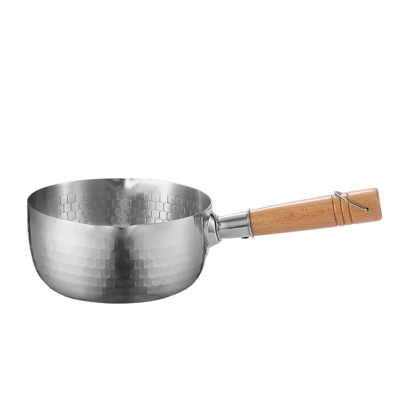 Drop shipping 430 Stainless Steel Wooden Handle Snow Pan With Lid Flat Bottom Frying Pan Japanese Hammer Pattern Mike pot
Drop shipping 430 Stainless Steel Wooden Handle Snow Pan With Lid Flat Bottom Frying Pan Japanese Hammer Pattern Mike pot