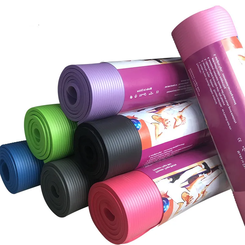 Yoga mat high-density non-slip mat NBR10mm thickening widening dance yoga fitness mat sports equipment
Yoga mat high-density non-slip mat NBR10mm thickening widening dance yoga fitness mat sports equipment