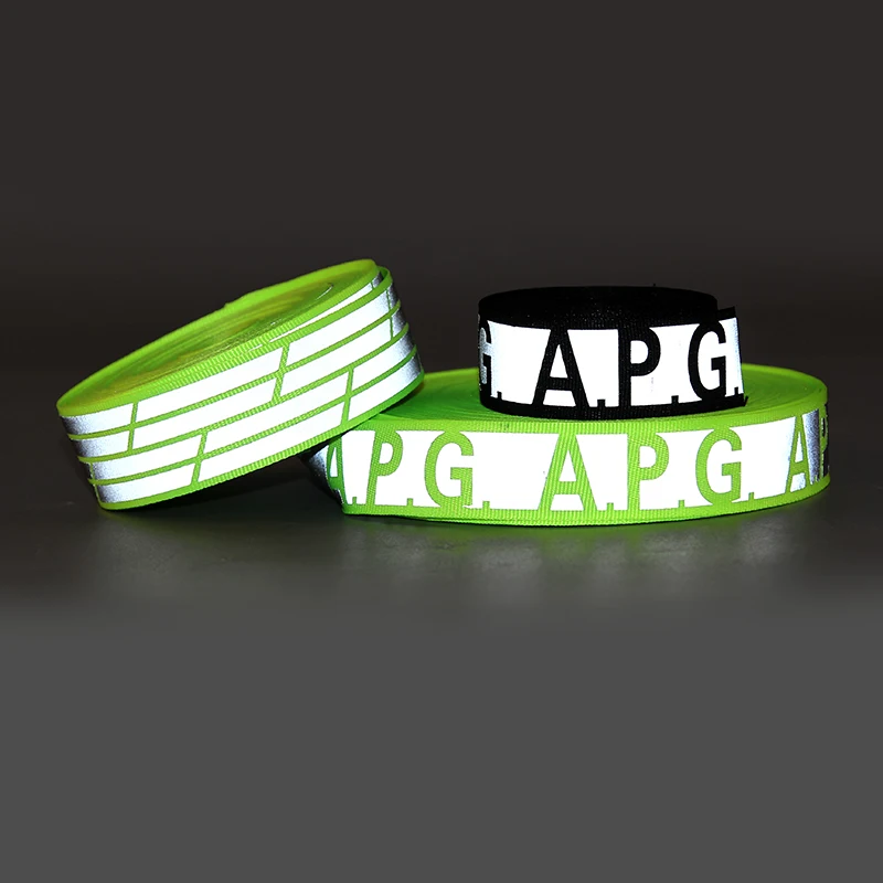 Production Line Customized 38Mm Reflective Twill Waist Recycled Elastic Band Heat Transfer Reflective Webbing Tape, Black ,white and color
Production Line Customized 38Mm Reflective Twill Waist Recycled Elastic Band Heat Transfer Reflective Webbing Tape, Black ,white and color