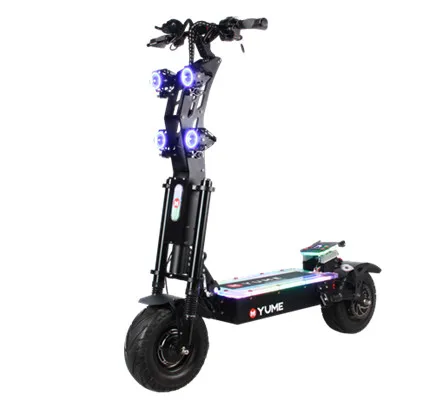 YUME 13inch two big wheel X7 EU warehouse stock e scooter dual motor best electric scooter for adults, Black
YUME 13inch two big wheel X7 EU warehouse stock e scooter dual motor best electric scooter for adults, Black