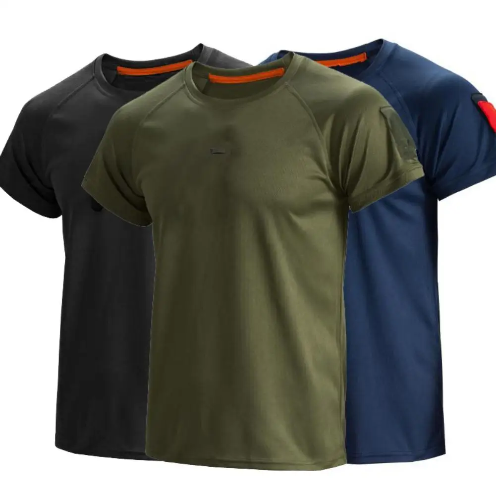 Men Tactical Breathable Tshirt Military Polyester Quick Drying T-Shirts Army Short Sleeve Wear Resistant Tee Soldier Breathable, Customized colors
Men Tactical Breathable Tshirt Military Polyester Quick Drying T-Shirts Army Short Sleeve Wear Resistant Tee Soldier Breathable, Customized colors