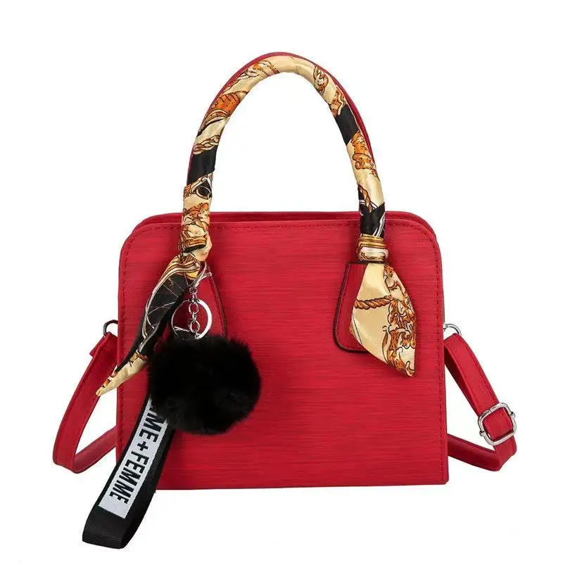 Fashion Ladies Solid PU Leather with Scarf Shoulder Crossbody Bags for Women Mini Tote Handbags and purses, As picture shown
Fashion Ladies Solid PU Leather with Scarf Shoulder Crossbody Bags for Women Mini Tote Handbags and purses, As picture shown