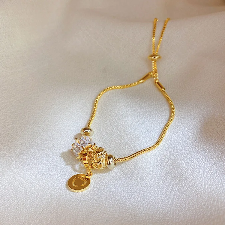 Vershal Gold Plated Chain Bracelet Zircon Adjustable Bangle Bracelets Jewelry Gift, Picture
Vershal Gold Plated Chain Bracelet Zircon Adjustable Bangle Bracelets Jewelry Gift, Picture